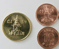 10won coin Think of this as roughly a penny. 10won coins also have new and old styles. You can use both of them. The big one is the old style, small one is new style.